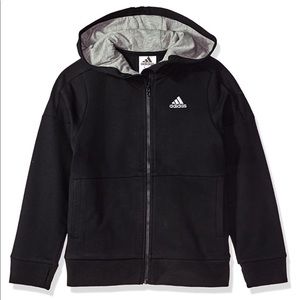 NEW Adidas Black Jacket Boys size 10/12 Medium